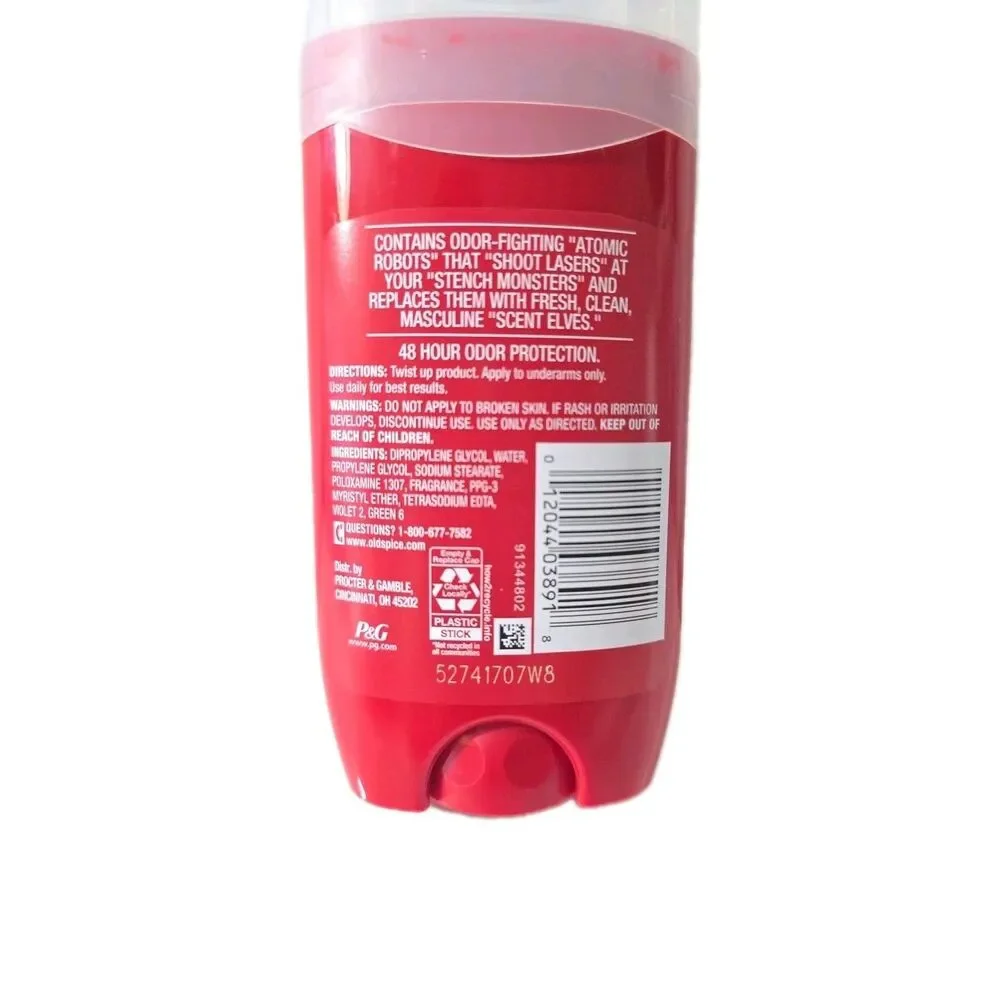 3‎ Pack Old Spice Pure Sport High Endurance 3.0oz Each NEW